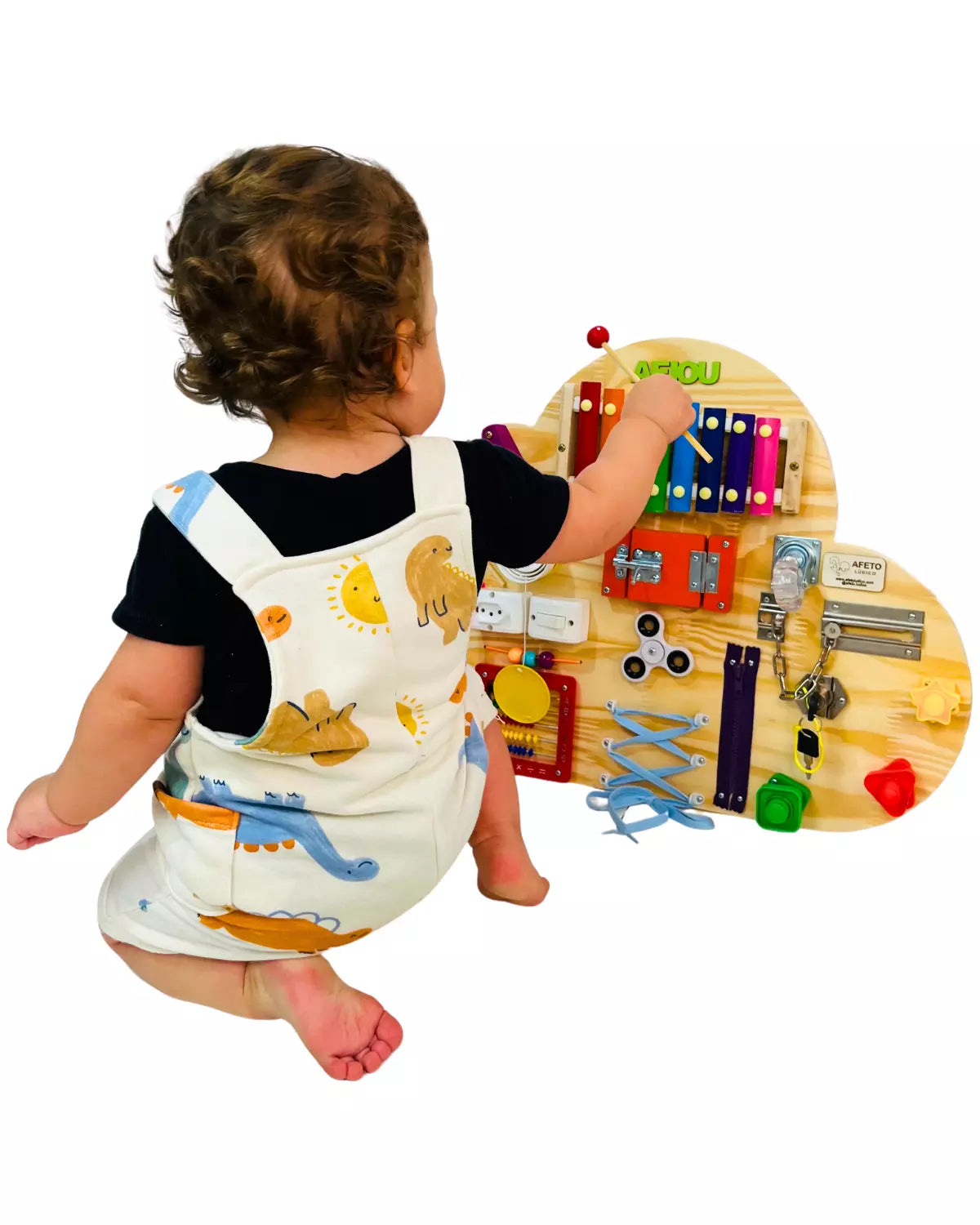 Painel Montessori Nuvem | Estímulo Sensorial & Criatividade