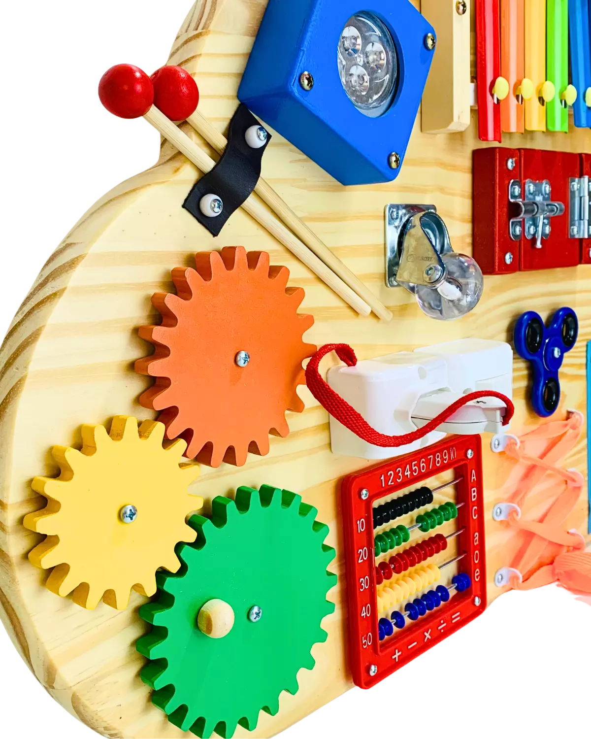 Painel Montessori Nuvem | Estímulo Sensorial & Criatividade