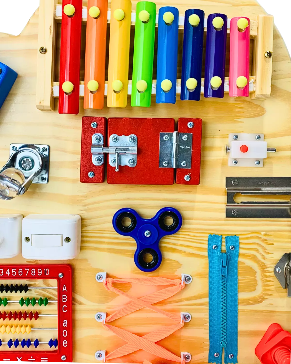 Painel Montessori Nuvem | Estímulo Sensorial & Criatividade