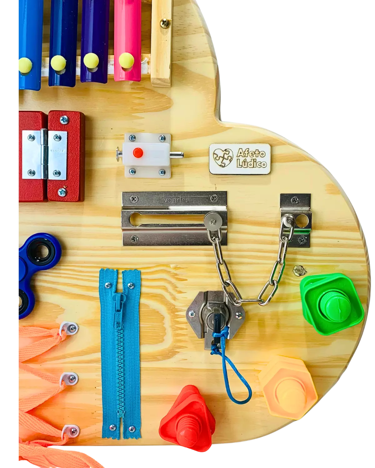 Painel Montessori Nuvem | Estímulo Sensorial & Criatividade