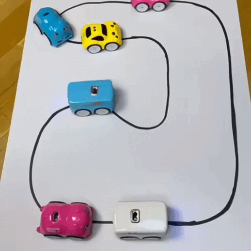 Carrinho Segue Linha Interativo + Controle